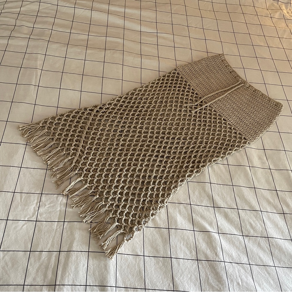 Crochet Mesh Skirt